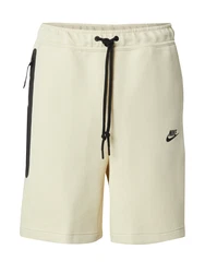 Nike Sportswear Shorts 'Tech Fleece' khaki/schwarz