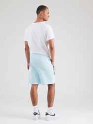 Nike Sportswear Shorts 'Tech Fleece' hellblau/schwarz