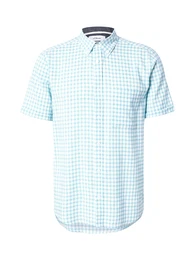 Hemd hellblau / wei