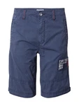 CAMP DAVID Shorts navy/weinrot/weiß