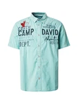 CAMP DAVID Hemd navy/jade