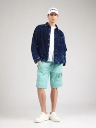 CAMP DAVID Shorts türkis/weinrot