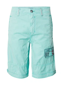 CAMP DAVID Shorts türkis/weinrot