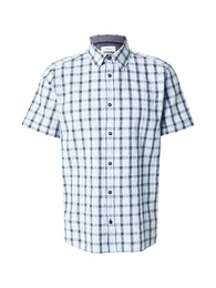 Hemd himmelblau / schwarz