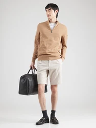 bugatti Pullover Troyer khaki