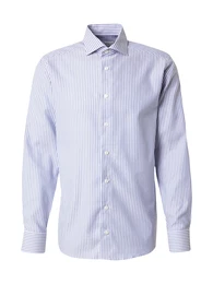 Hemd navy / wei