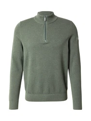 bugatti Pullover Troyer pastellgrün