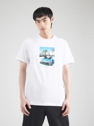 Jordan T-Shirt neonblau/grün/schwarz/weiß