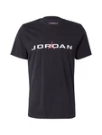 Jordan T-Shirt 'AIR' rot/schwarz/weiß