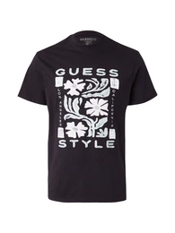 T-Shirt mint / schwarz / wei