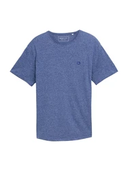 TOM TAILOR DENIM T-Shirt blaumeliert