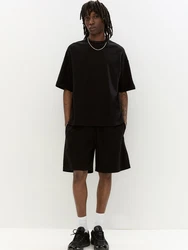 Pull&Bear Shorts schwarz