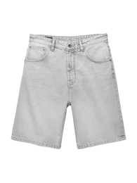 Shorts grey denim