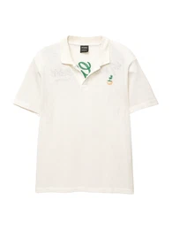 Poloshirt nude / grn