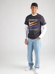 Nike Sportswear T-Shirt blau/gelb/schwarz/weiß