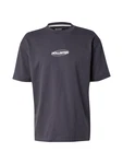 HOLLISTER T-Shirt schwarz/weiß