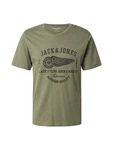 Jack & Jones Premium T-Shirt 'JPRBLUROBAR' oliv/schwarz