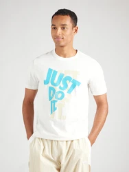 Nike Sportswear T-Shirt '12MO JDI SP25' beige / türkis / offwhite