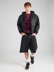 WEEKDAY T-Shirt 'Great' aubergine