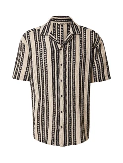 Only & Sons Hemd ONSDANI schwarz / wollweiß