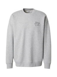 Sweatshirt grau / schwarz