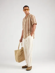 Only & Sons Hemd ONSDANI braun/weiß