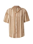 Only & Sons Hemd ONSDANI braun/weiß