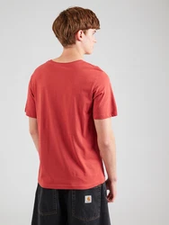 Jack & Jones Premium T-Shirt 'JPRBLUROBAR' rostrot/schwarz
