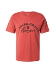 Jack & Jones Premium T-Shirt 'JPRBLUROBAR' rostrot/schwarz