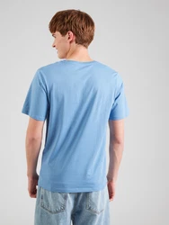 Jack & Jones Premium T-Shirt 'JPRBLAVANCE' hellblau/weiß