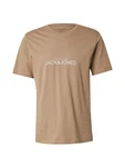 Jack & Jones Premium T-Shirt 'JPRBLAVANCE' beige/weiß