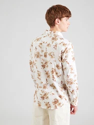 Jack & Jones Premium Hemd JPRBLAMonaco kastanienbraun / mokka / weiß