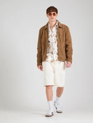 Jack & Jones Premium Hemd JPRBLAMonaco kastanienbraun / mokka / weiß