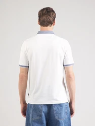 bugatti Poloshirt marine/weiß