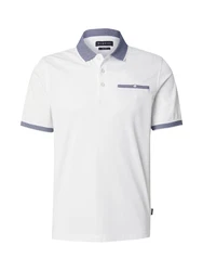 bugatti Poloshirt marine/weiß