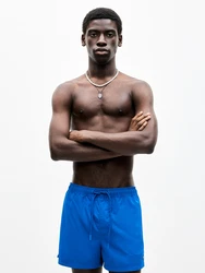 Pull&Bear Badeshorts blau