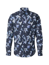 Jack & Jones Premium Hemd JPRBLAMonaco indigo/nachtblau/hellblau/weiß