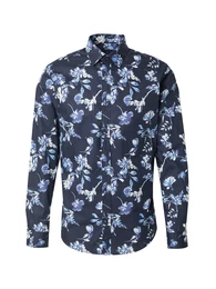 Hemd 'JPRBLAMonaco' indigo / nachtblau / hellblau / wei