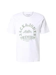 Jack & Jones Premium T-Shirt 'JPRBLUROBAR' hellgrn/wei