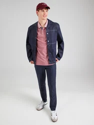 Jack's Poloshirt navy/rot/hellrot