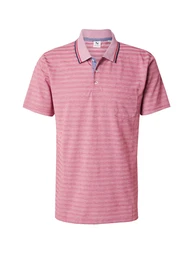 Poloshirt navy / rot / hellrot
