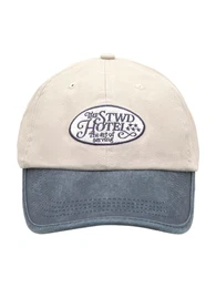 Cap 'THE SUITE HOTEL' beige / saphir / offwhite