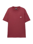 Pull&Bear T-Shirt 'STWD' burgunder
