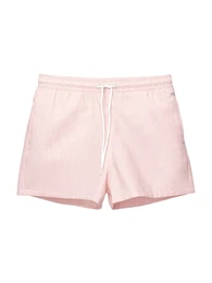 Badeshorts rosa / wei