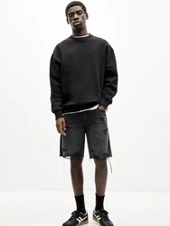 Pull&Bear Shorts schwarz