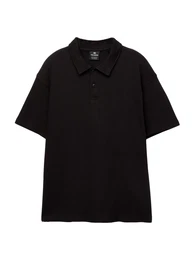 Poloshirt schwarz