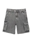 Pull&Bear Shorts grau/jeansblau