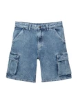 Pull&Bear Shorts blau
