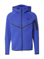 Nike Sportswear Sweatjacke 'TECH FLEECE' royalblau/schwarz