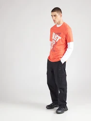 Nike Sportswear T-Shirt '12MO JDI SP25' orangerot/weiß